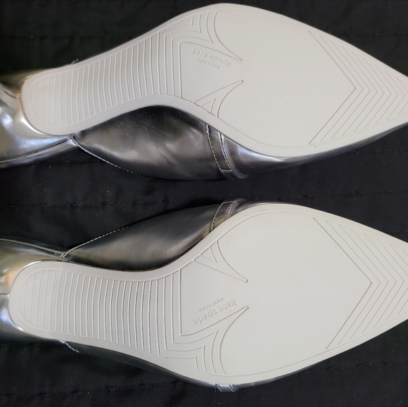 Silver Slip-ons - Picture 5 of 5